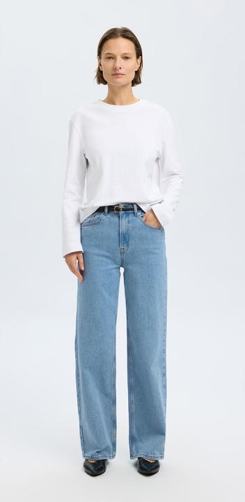 Produktbild Selected Femme Hellblaue Wide Fit Jeans (W31/L32)