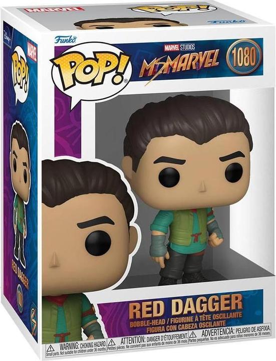 Actual product image Funko POP! Marvel Disney+ Ms Marvel : Red Dagger (1080)