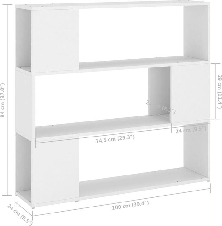 Image du produit vidaXL Tabb (100 x 24 x 94 cm)