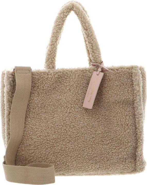 Immagine prodotto Coccinelle Never Without Bag Eco Shearling Grained Leather Shoulder Bag