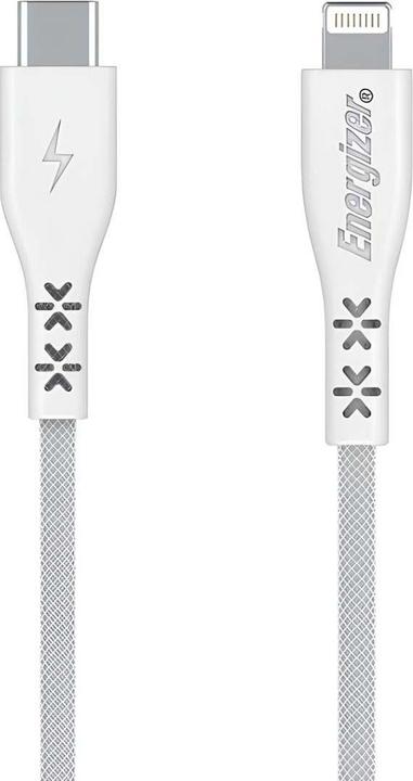 Energizer Levenslange garantie - Bliksem/USB-C Kabel - 2m (1.20 m)