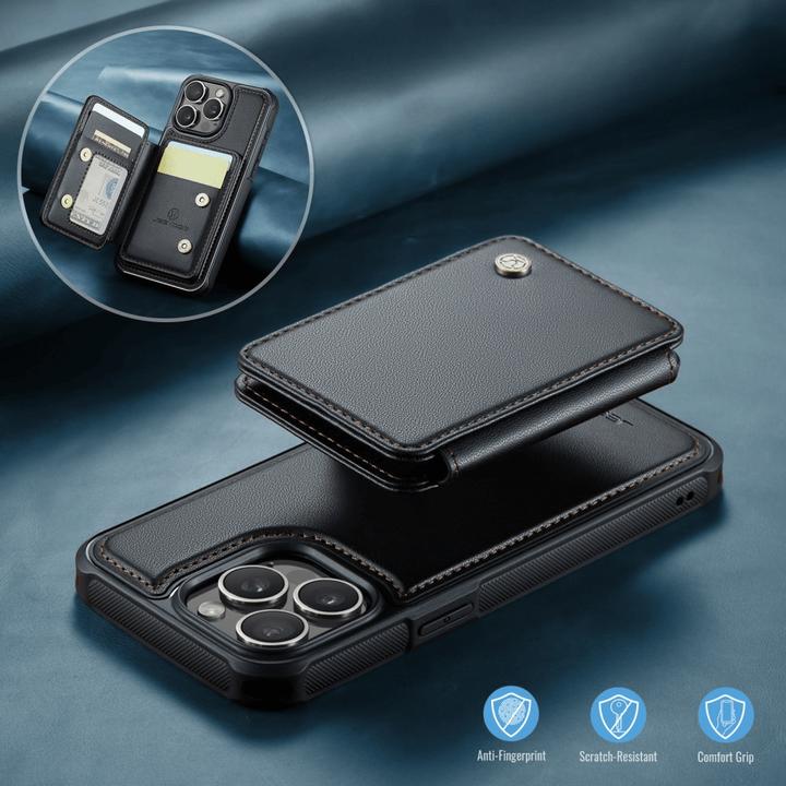 Actual product image Cover-Discount iPhone 16 Pro Max - 2-in-1 back cover with credit card holder (Apple iPhone 16 Pro Max)