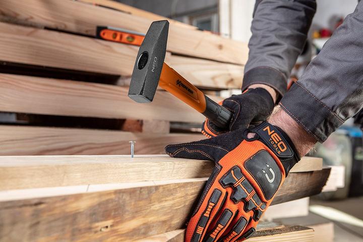 Actual product image Neo Metalworker's hammer, fibreglass handle 500g (V31AC-TOP-25-145) (708 g)