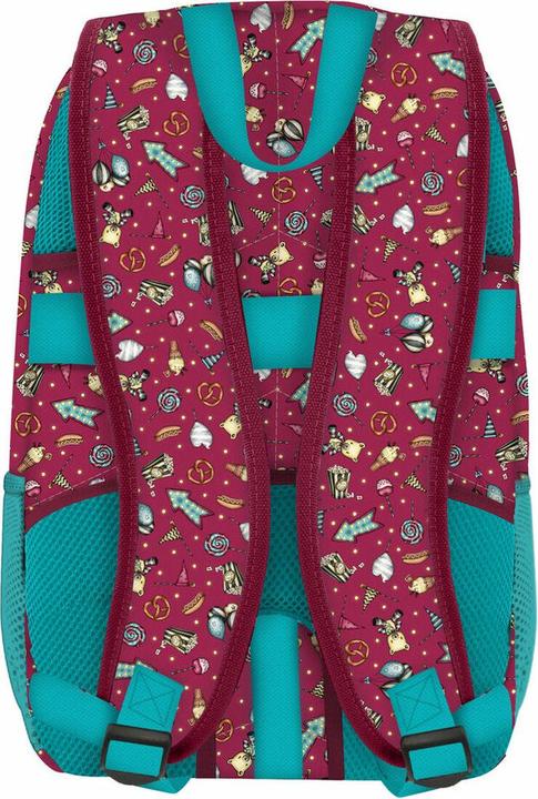 Produktbild Gorjuss Schulrucksack Fireworks Granatrot (29 x 45 x 17 cm)