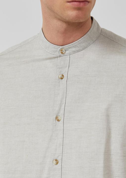 Immagine prodotto s.Oliver Regular Fit: Leichtes Baumwollhemd mit Stehkragen (3XL)