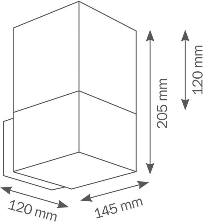 Actual product image LCD Wall & Ceiling Lights (E27, IP44)