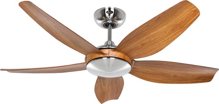 Brushed chrome, Oak natural