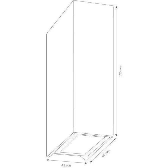 Thumbnail - LCD, Wandleuchte + Deckenleuchte, Wand- & Deckenleuchten (355 lm)