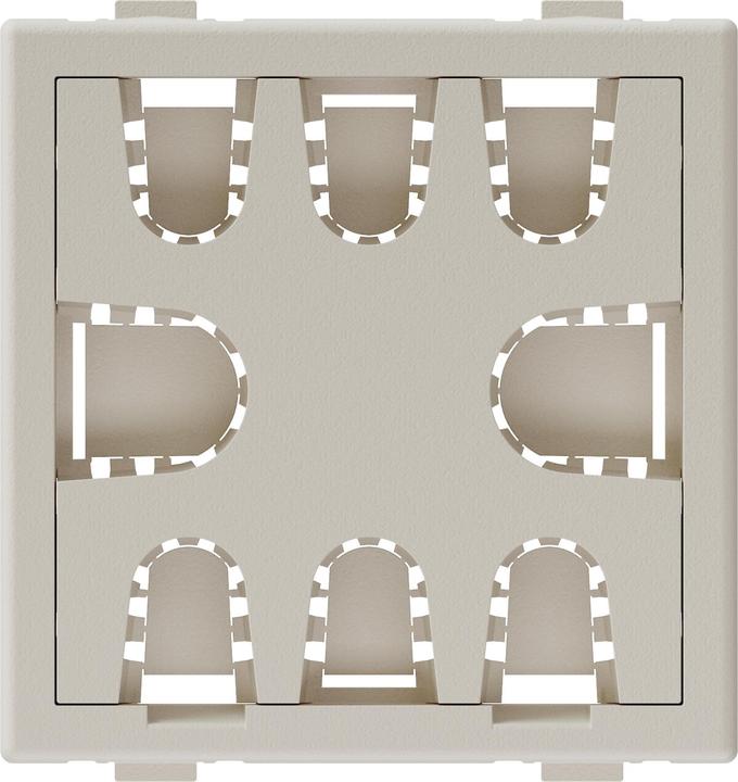 Immagine prodotto IB Connect Accessori multimediali 45x45 bianco Ingresso cavo 8 posti (0.05 m)