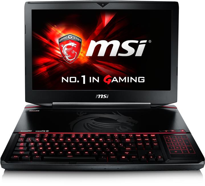 Actual product image MSI GT80 Titanium (18.40", 256 GB, 16 GB, CH, Intel Core i7-4720HQ)