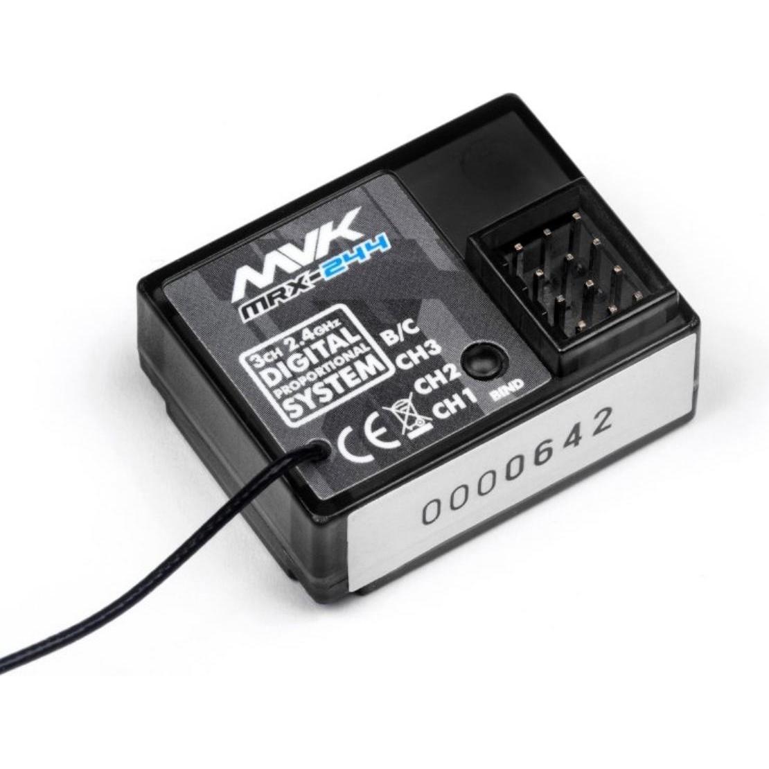 Maverick MRX-244 2.4GHZ 3CH RECIEVER WITH BUILT IN FAILSAFE