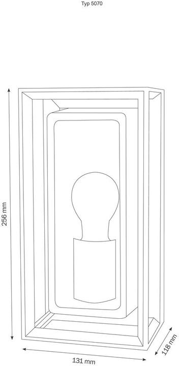 Produktbild LCD Wand- & Deckenleuchten (E27, IP65)