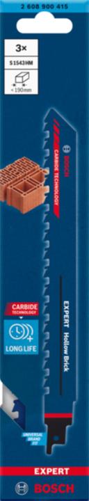 Image du produit Bosch Professional Zubehör Expert Hollow Brick S 1543 HM
