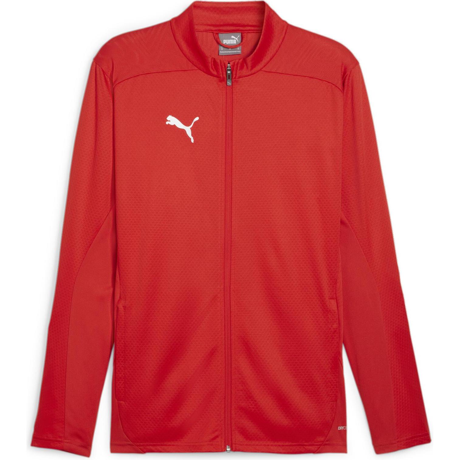 Puma, Herren, Laufjacke, teamFINAL Training Jacket (M), Rot, M