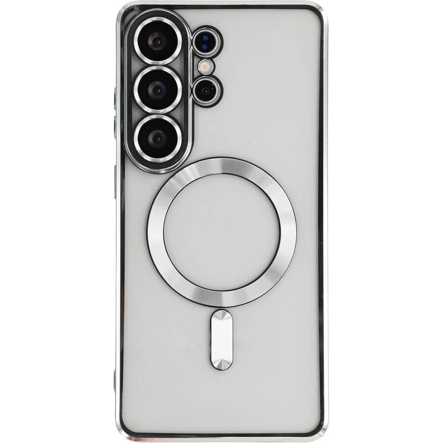 Cover-Discount Galaxy S26 Ultra - Handyhülle mit metallischem Design & Kameraschutz (Samsung Galaxy S26 Ultra), Cover smartphone, Argento