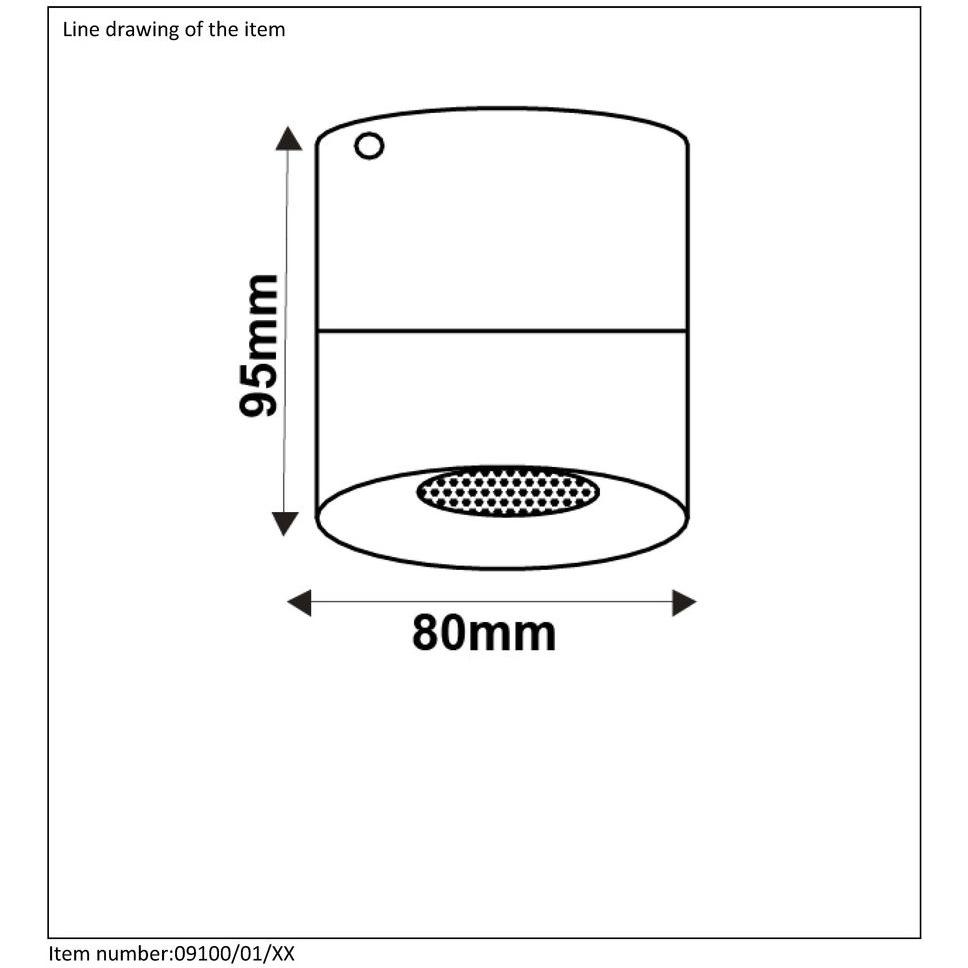 Thumbnail - Lucide, Wandleuchte + Deckenleuchte, Bodi (GU10)