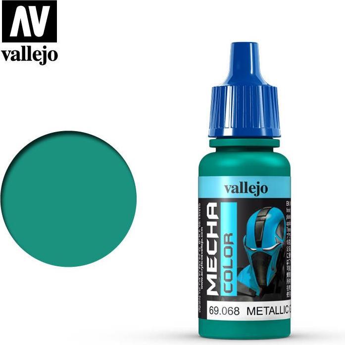 Actual product image Vallejo Mecha Color - Metallic Green (69.068)