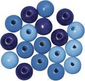 Image du produit Rayher Perles de bois FSC 100%, poli, 10mm ø, 52 pièces