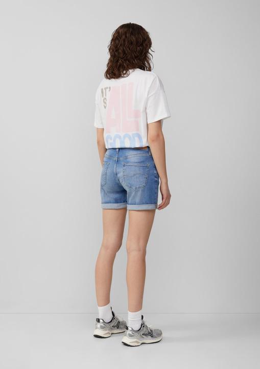 Produktbild S.Oliver Jeans-Hose Jeans-Shorts Abby / Slim Fit / Mid Rise (36)
