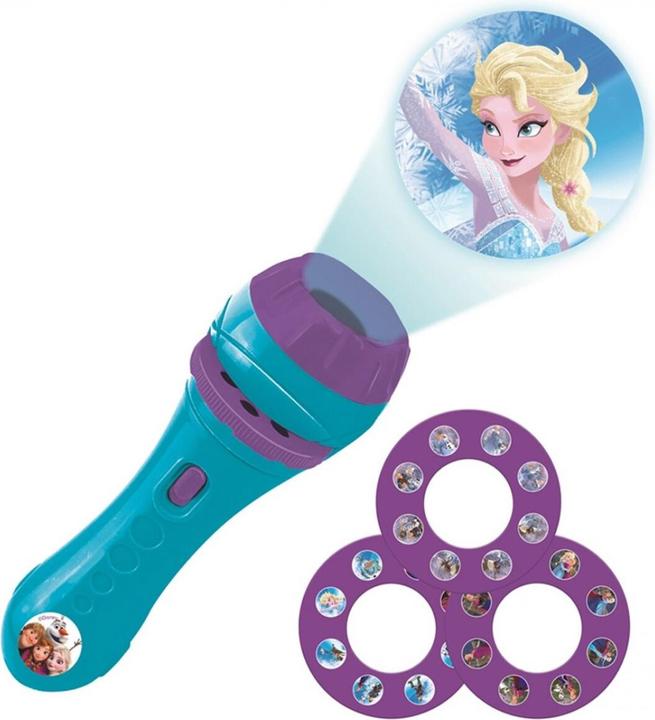 Actual product image Lexibook Disney Frozen Story Projector and Flashlight (English, French, German, Italian)