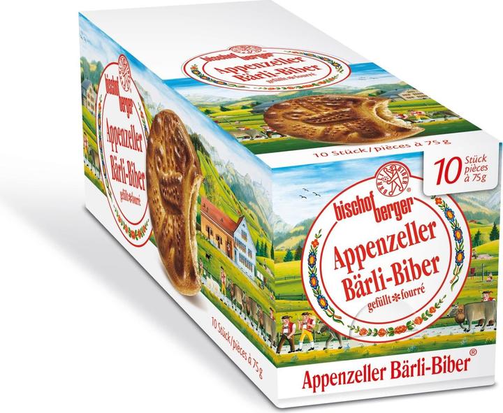 Produktbild Bischofberger Appenzeller Bärli - Biber 10er (1 Stk., 750 g)