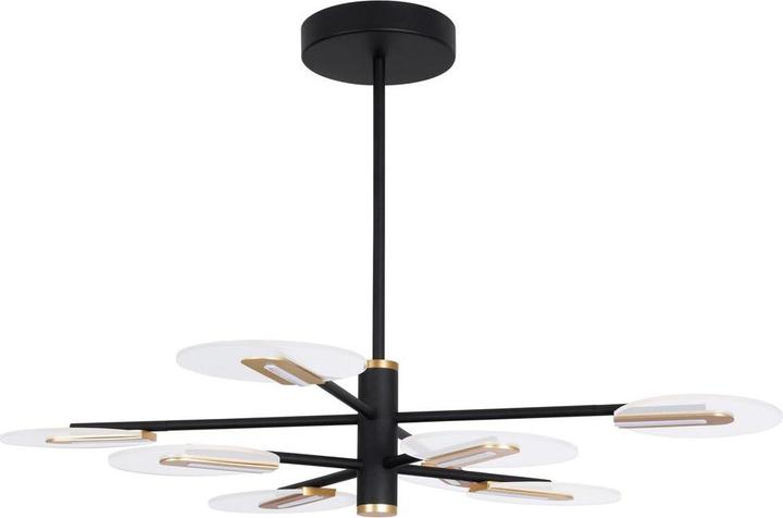 Image du produit Nova Luce GENTI LED Suspension Noir 54W Blanc Chaud 63x89cm 9545408