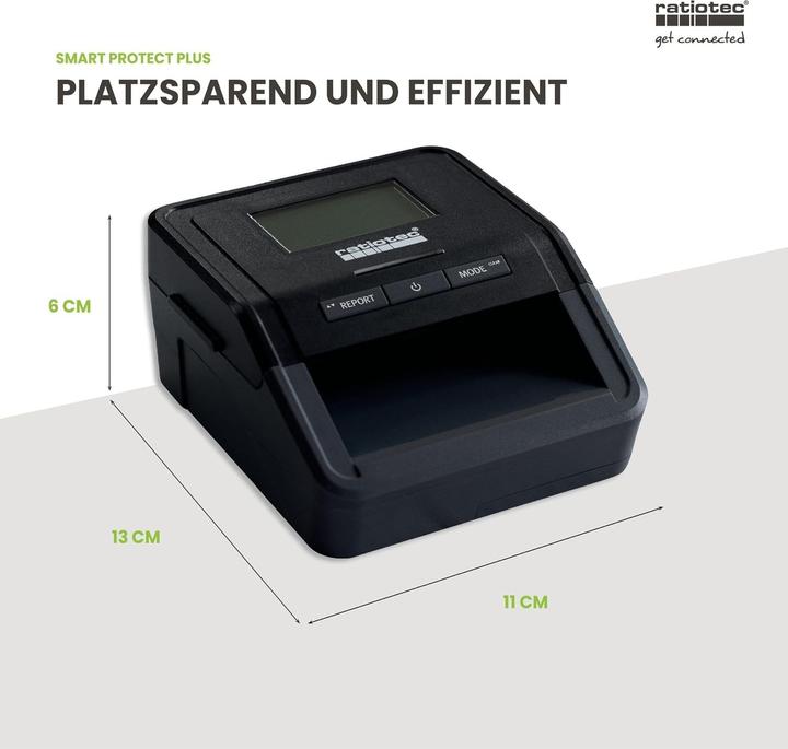 Immagine prodotto ratiotec Smart Protect Plus (Bancone, Validatore di banconote)
