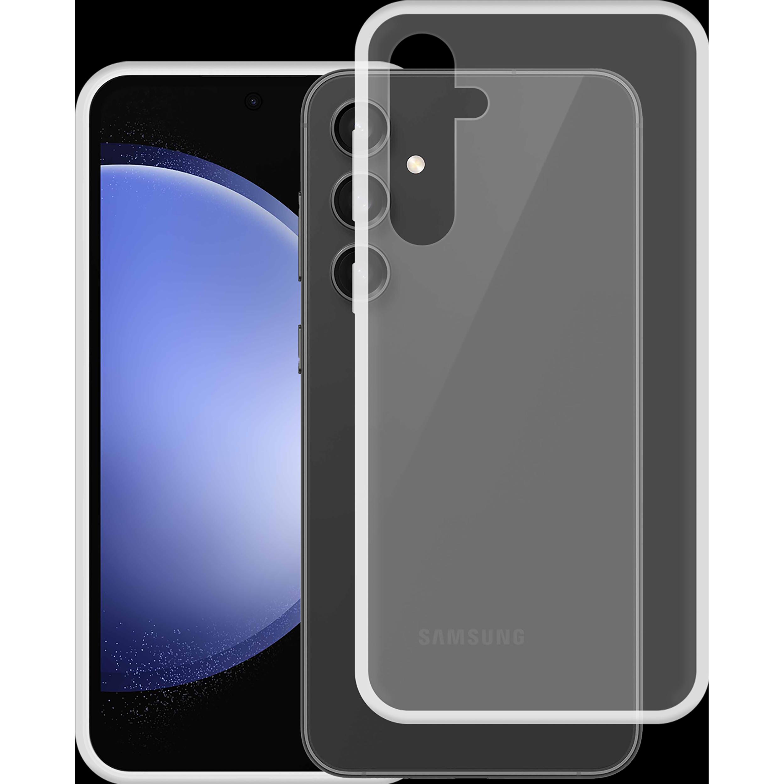 Cazy Silikon Hülle Kompatibel mit Samsung Galaxy S23 FE - Soft TPU Schutz - Transparant (Samsung Galaxy S23 FE), Smartph...