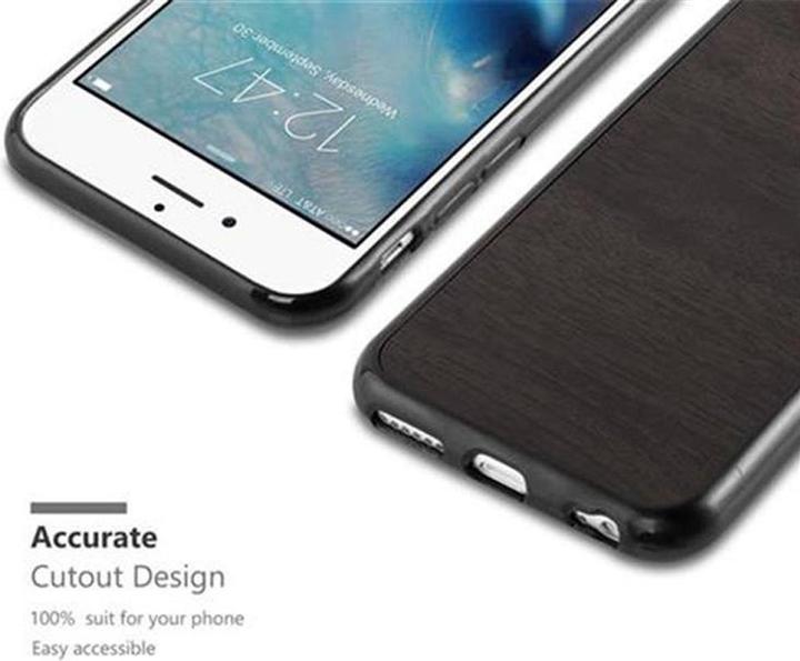 Produktbild Cadorabo TPU Wooden Cover (Apple iPhone 6)