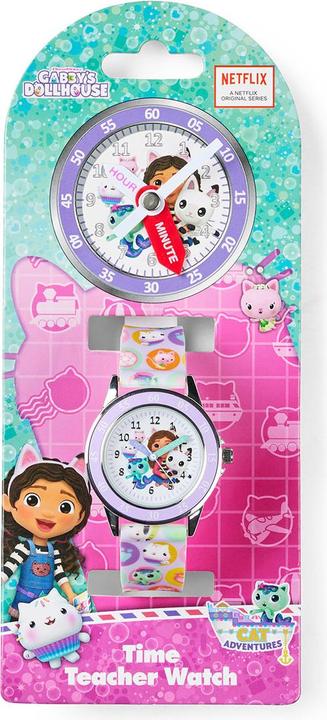 Produktbild Accutime - Watch Time Teacher Gabby's Dollhouse (Analoguhr)