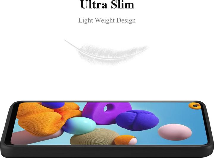 Immagine prodotto Cadorabo Copertura metallica opaca in TPU (Samsung Galaxy A21s)