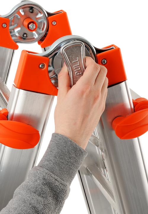 Produktbild Gierre Teleskopleiter (Stehleiter, 167 cm)