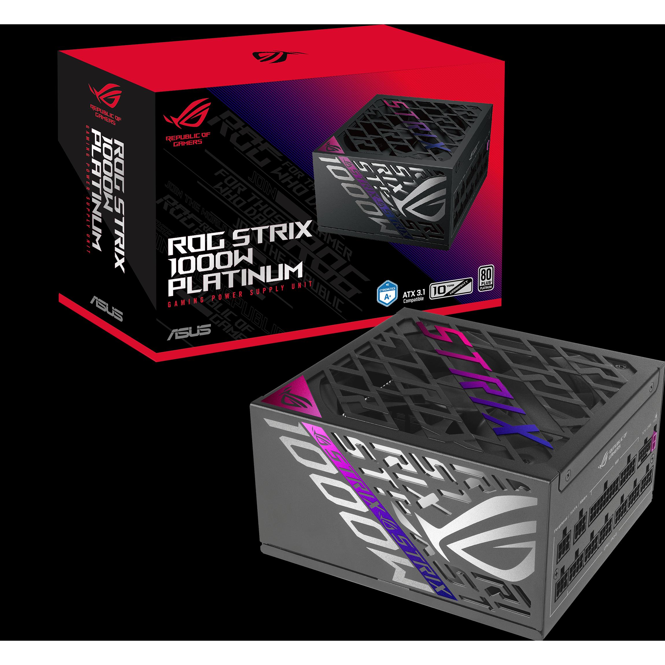ASUS ROG Strix 1000W (1000 W), PC Netzteil, Schwarz