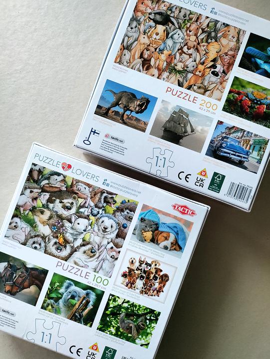 Produktbild Tactic Puzzle Lovers Hedgehogs 100 pcs puzzle (100 Teile)