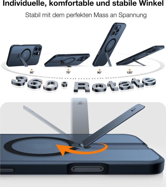 Actual product image Torras Pstand Spin (Apple iPhone 16 Pro)