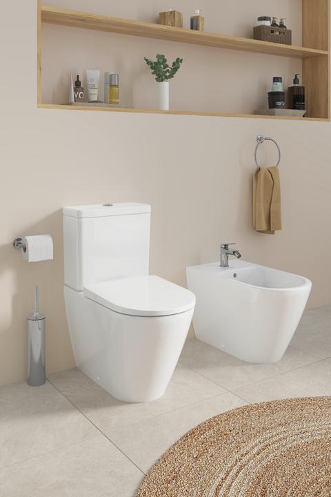 Actual product image Duravit Brush set STARCK T floor standing chrome
