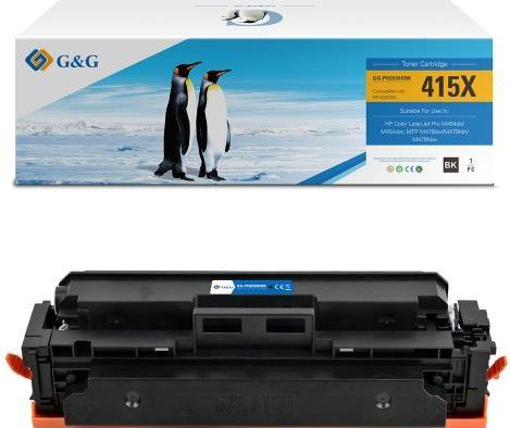 Produktbild G&G kompatibel Toner mit HP W2030X, NT-PH2030XBK, HP 415X, black, 7500S, high capacity (BK)
