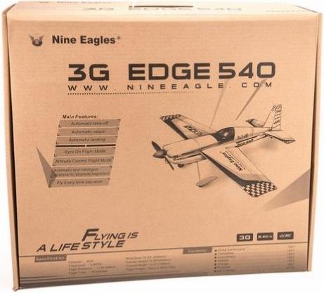 Produktbild Nine Eagles Edge 540 RTF 3G FTR (Mode 2/Futaba Protocol) (Parkflyer)