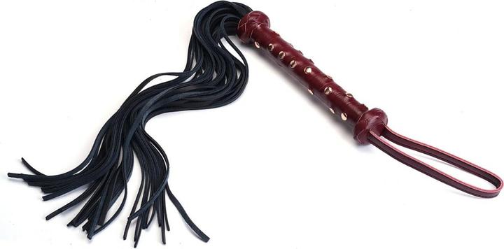 Produktbild Liebe Seele Wine Red Flogger mit Nietengriff