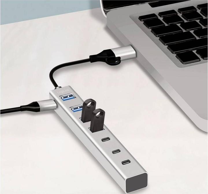 Actual product image LogiLink Prüfen (USB-A, USB-C, 7 ports)