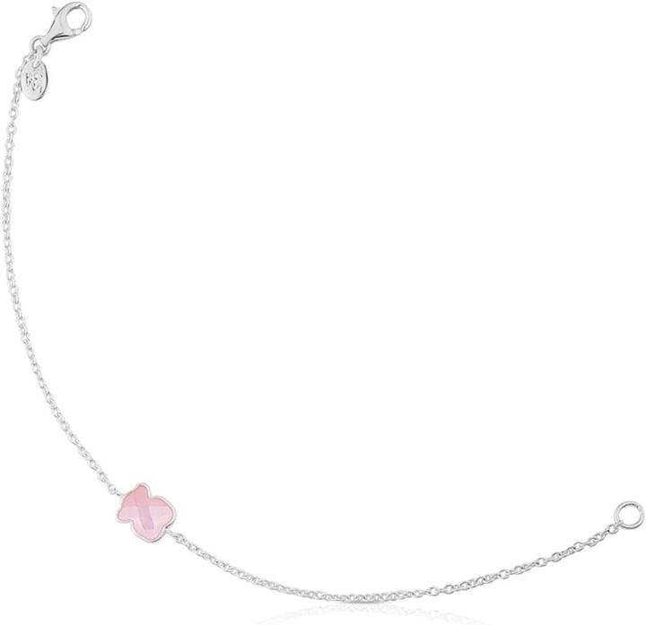 Immagine prodotto Tous Delicate Silver Bracelet With A Pink Teddy Bear