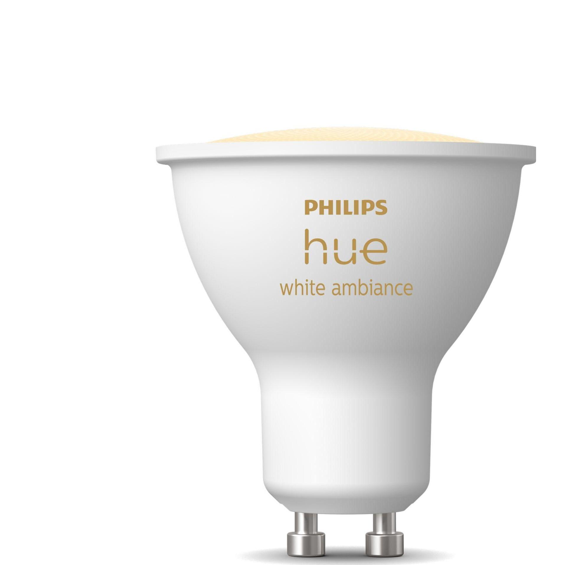Philips Hue, Lampadina, 4,2W GU10 1P (GU10, 400 lm, 1 x)