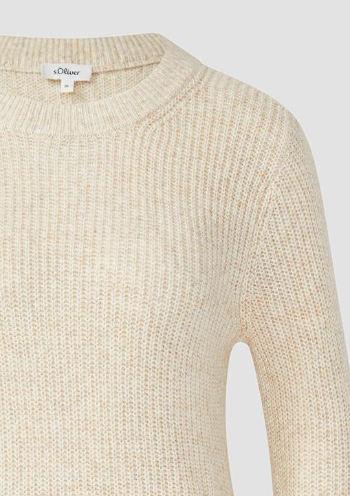 Produktbild s.Oliver Strickpullover Strickpullover aus Wollmix (32)