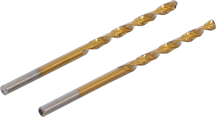 Produktbild BGS Spiralbohrer HSS-G titan-nitriert 2,5 mm 2-tlg. (2,5 mm)