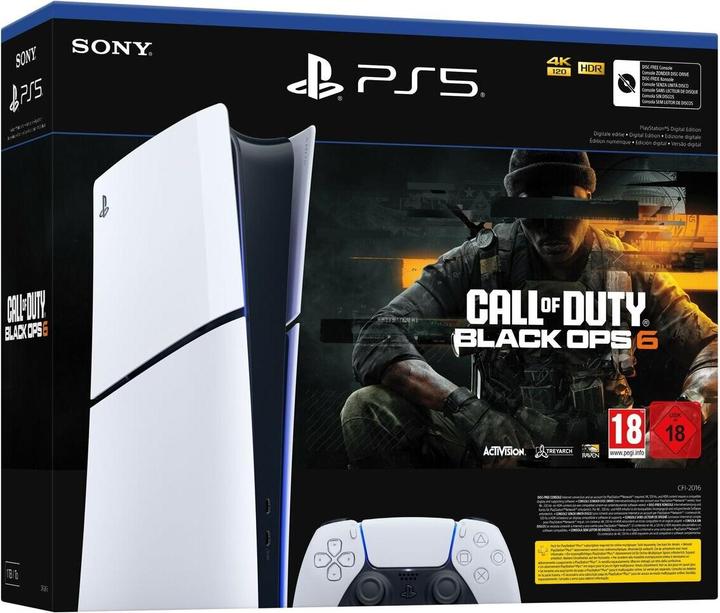 Produktbild Sony PlayStation5 Digital-Edition - Call of Duty Black Ops 6 Bundle