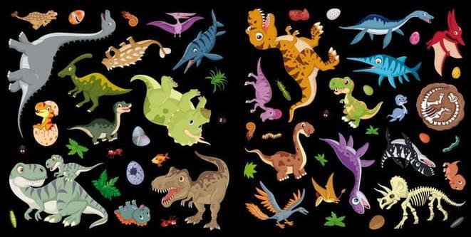Immagine prodotto Libro di adesivi Dinosauri