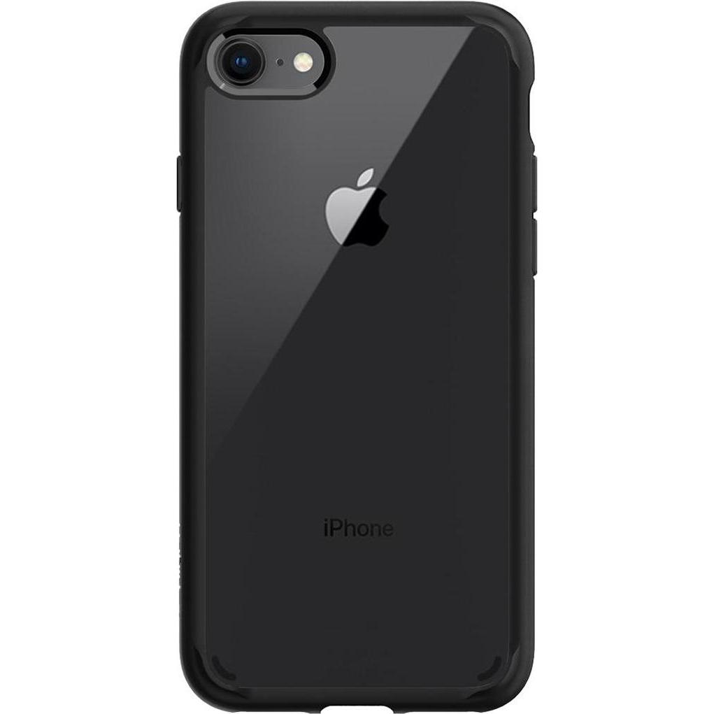 Spigen Ultra Hybrid (Apple iPhone 7), Smartphone Hülle, Schwarz