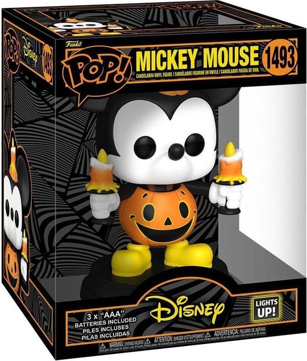 Actual product image Funko DISNEY - POP Super N° 1493 - Mickey Halloween (Lights up!)