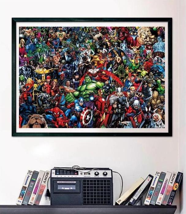 Actual product image Clementoni Marvel (1000 pieces)
