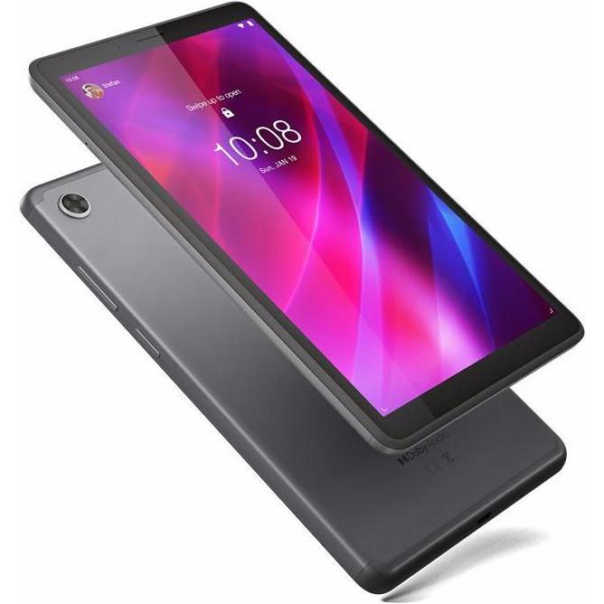 Thumbnail - Lenovo Tab M7 (3. Gen) inkl. Kinderschutzhülle (nur WLAN, 7", 32 GB, Iron Grey), Tablet, Grau